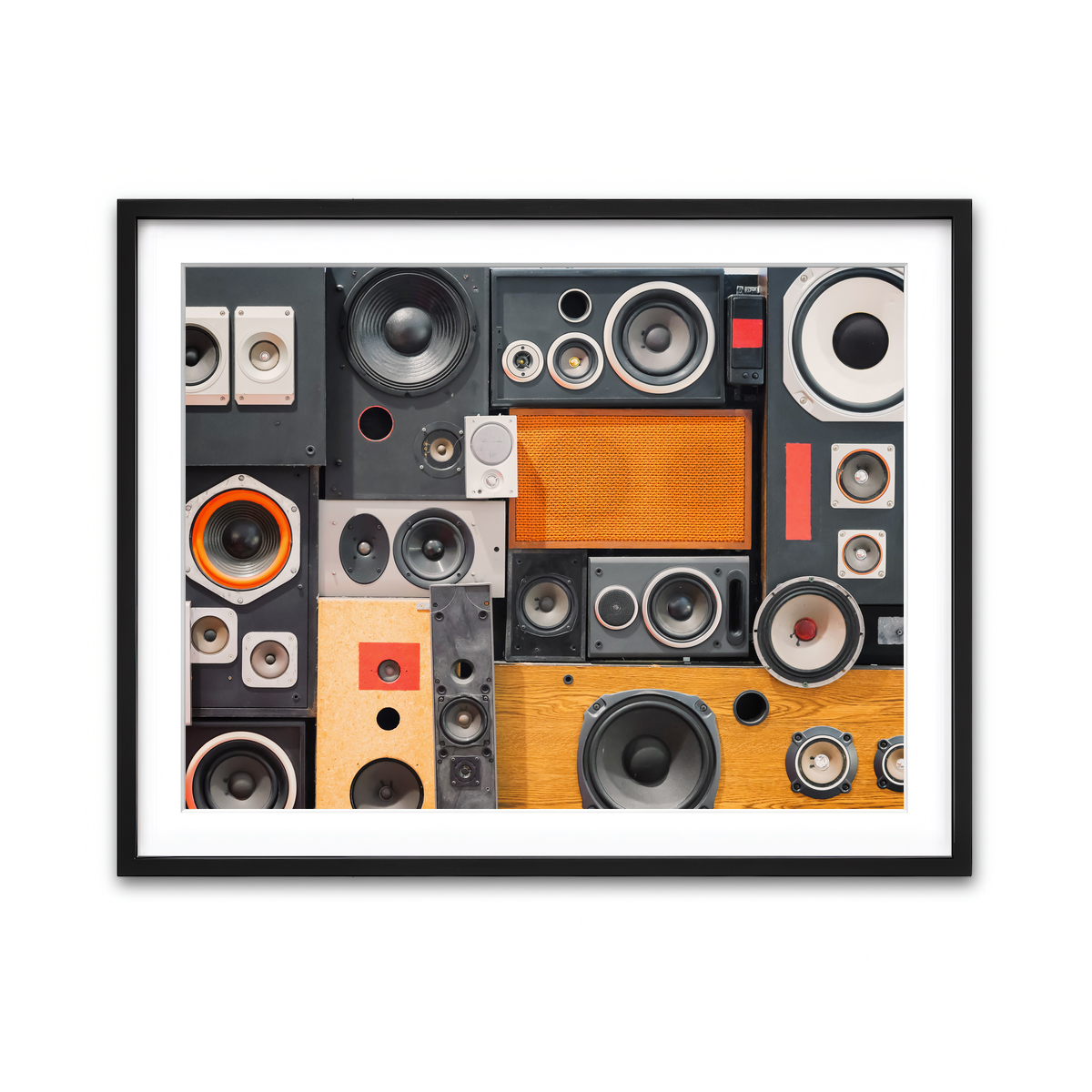 Framed Print 4x3 Black