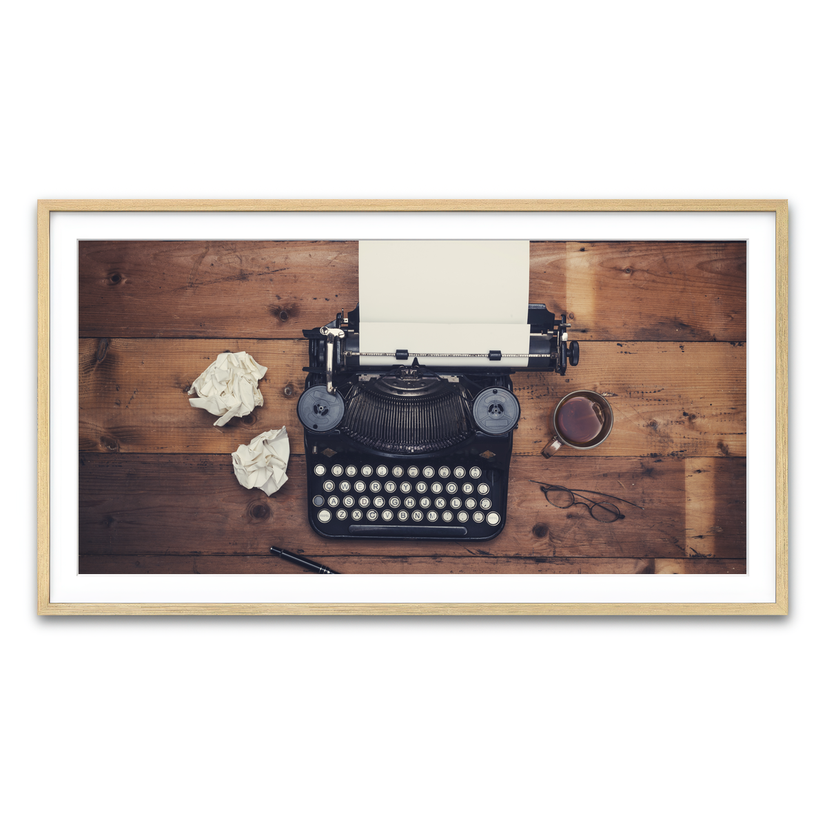 Framed Print 2x1 Natural