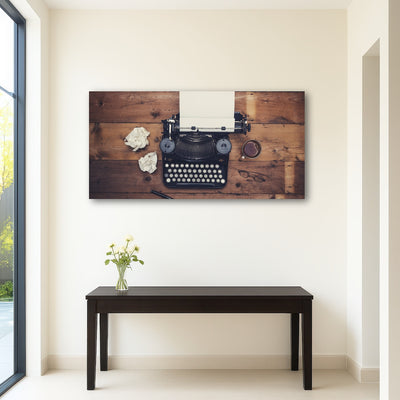 AUTO-MOCKUP ROOM | Retro typewriter