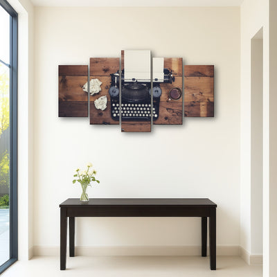 AUTO-MOCKUP ROOM | Retro typewriter