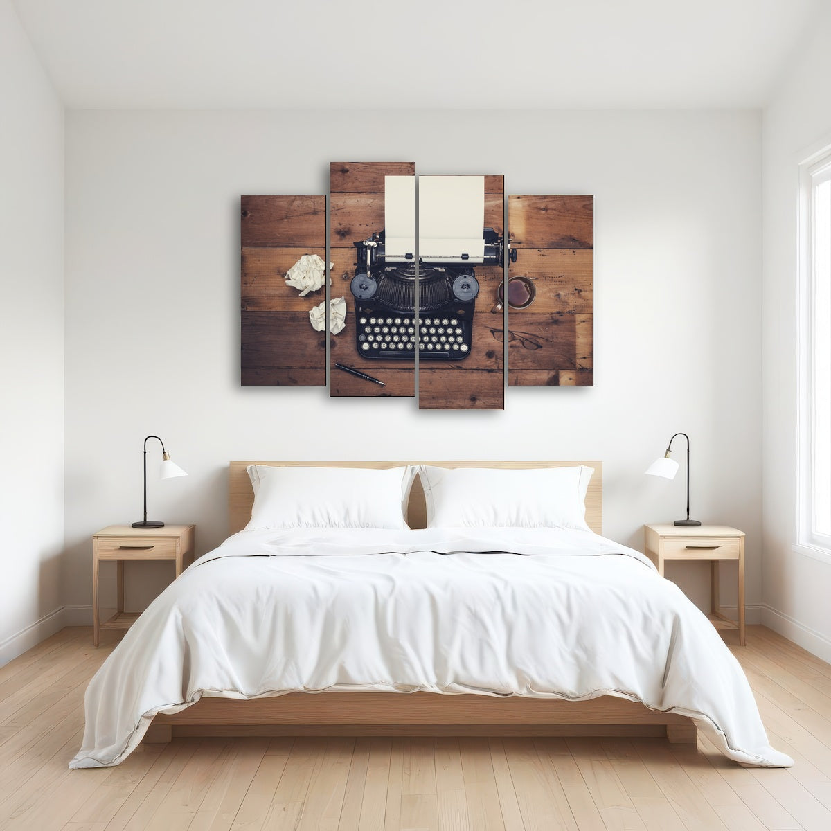 AUTO-MOCKUP ROOM | Retro typewriter