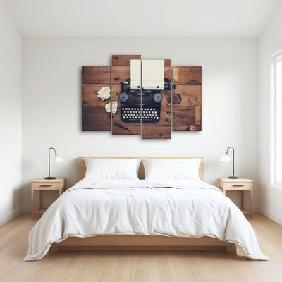 AUTO-MOCKUP ROOM | Retro typewriter