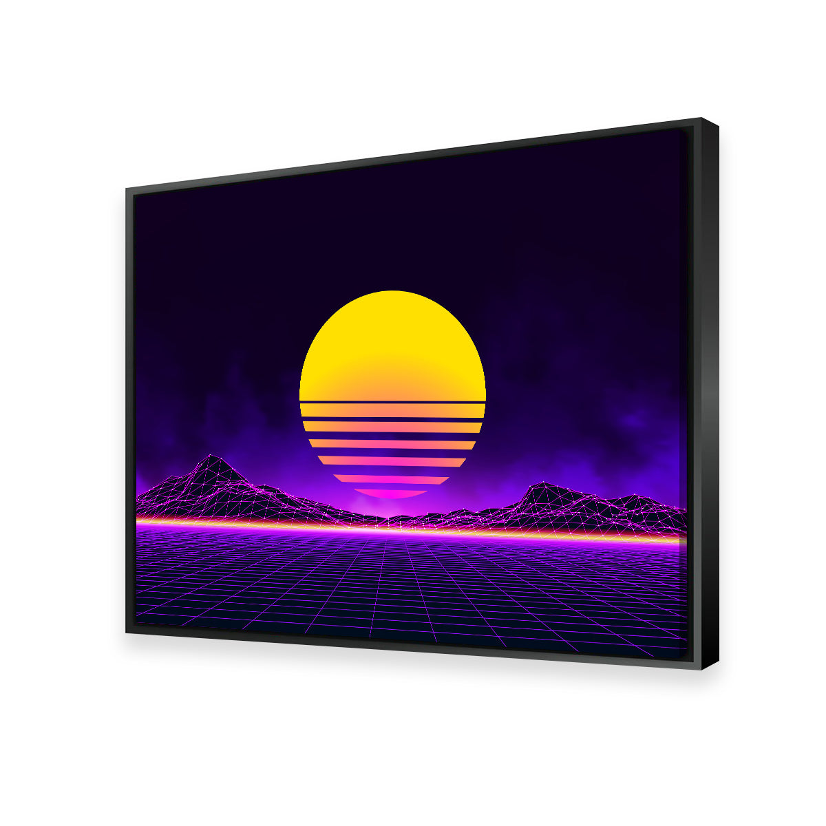 Retro Landscape Wall Art