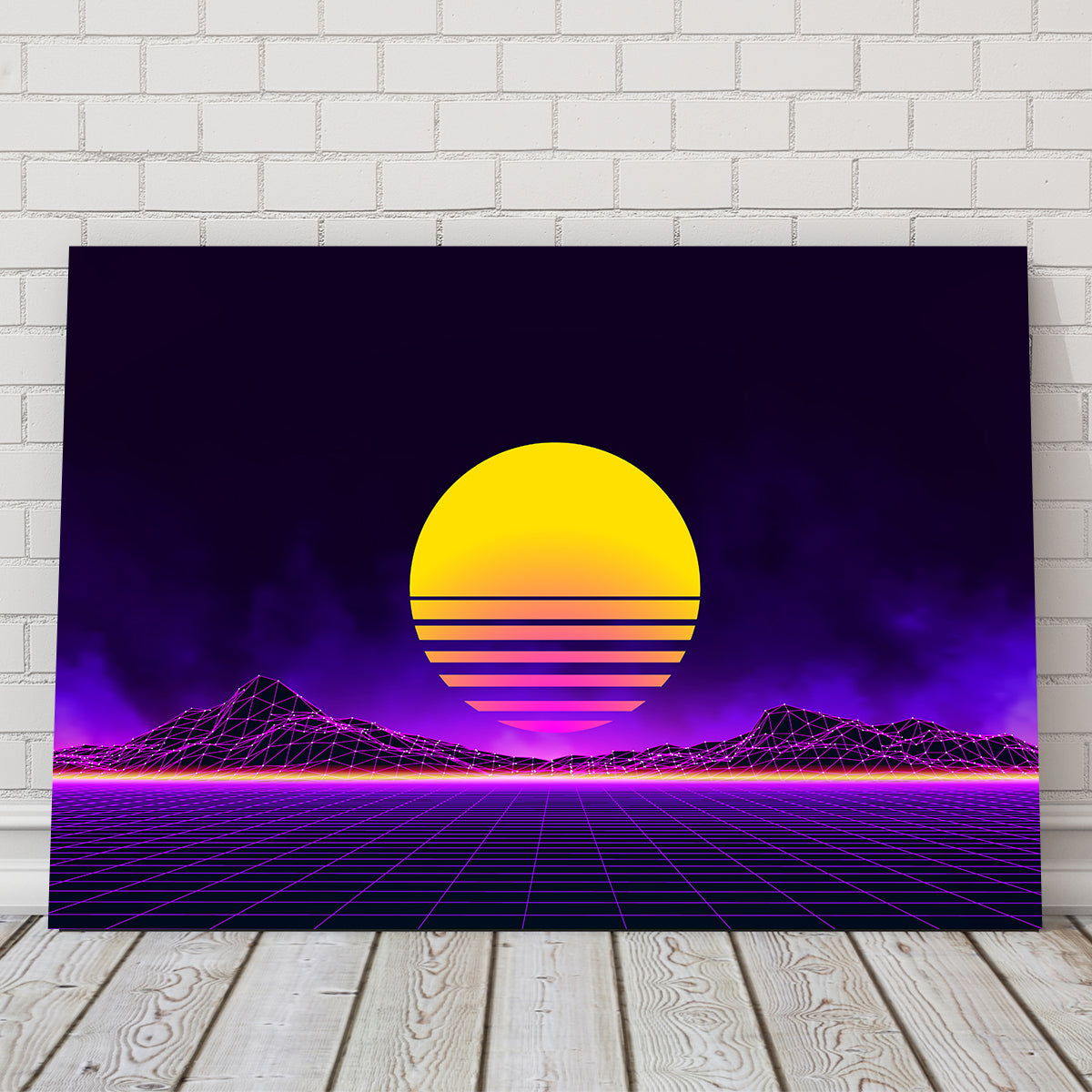 Retro Landscape Wall Art