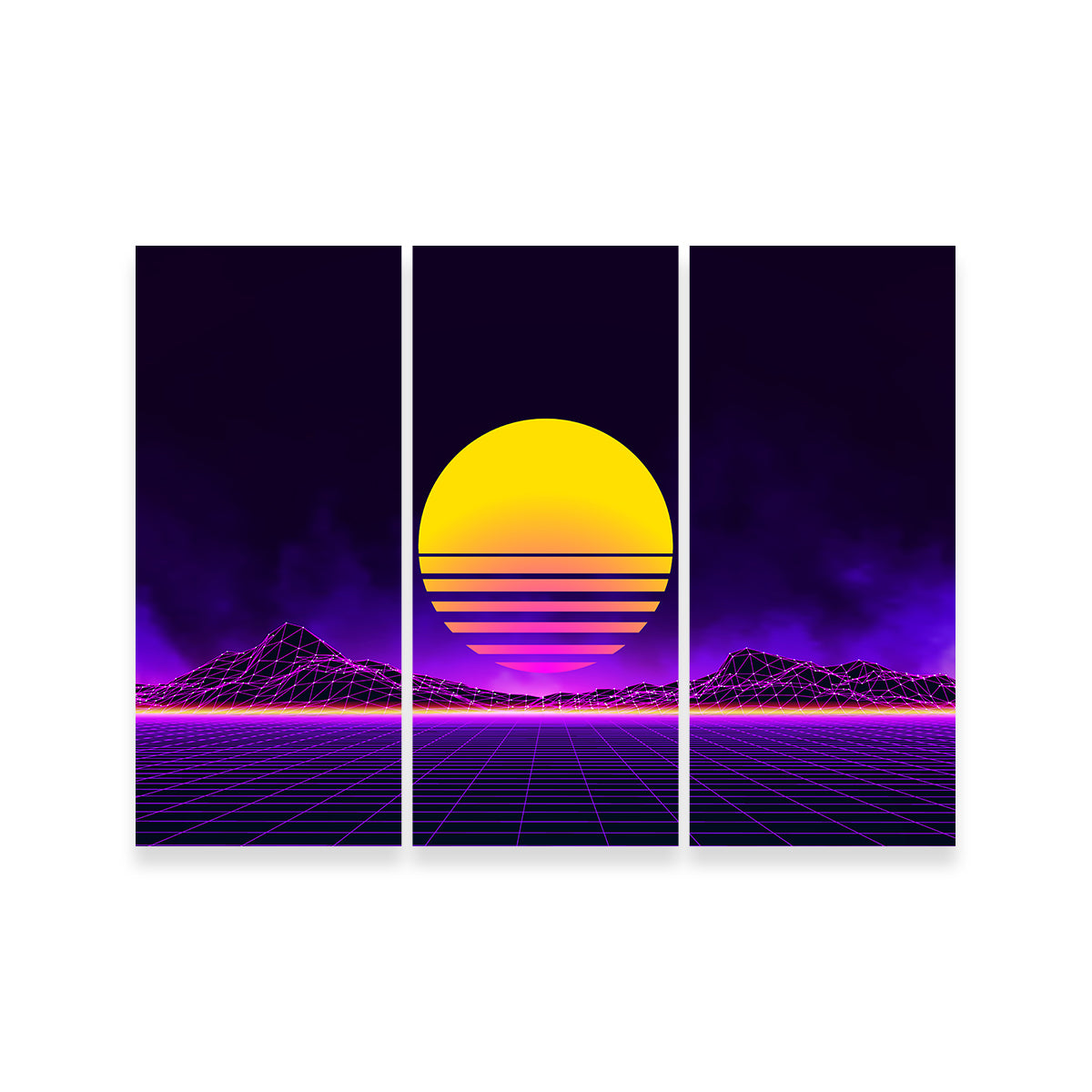Retro Landscape Wall Art