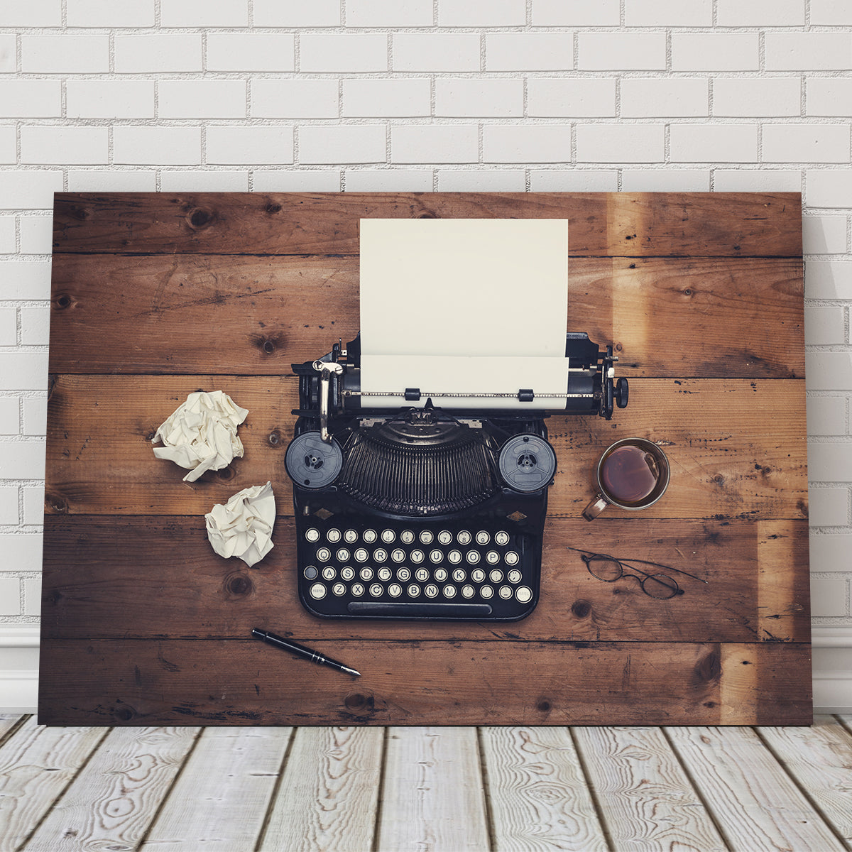 Retro Typewriter Wall Art