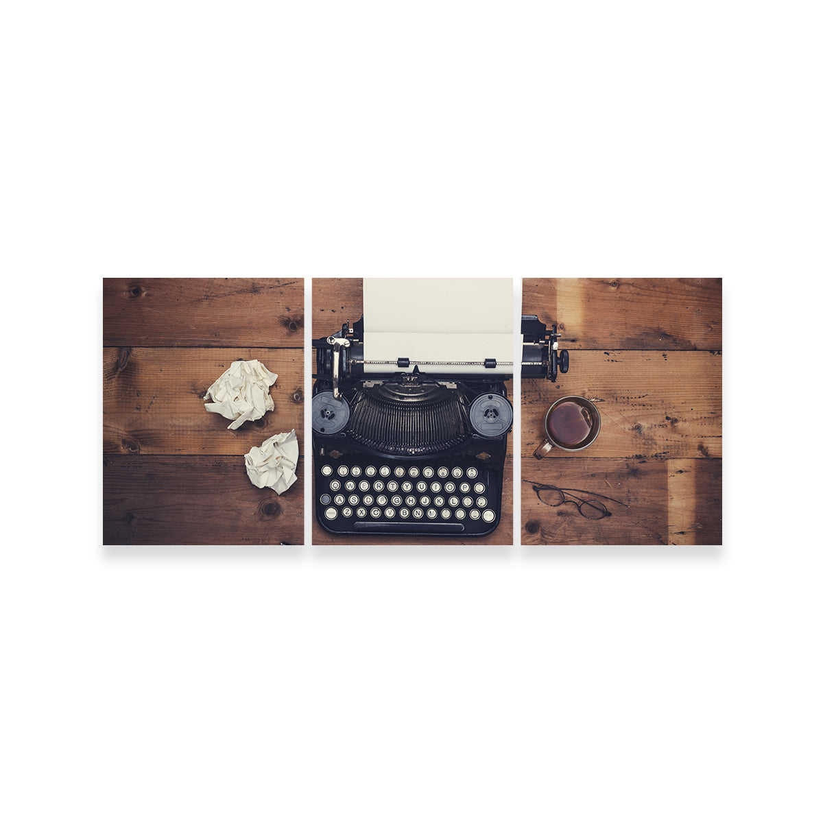 Retro Typewriter Wall Art