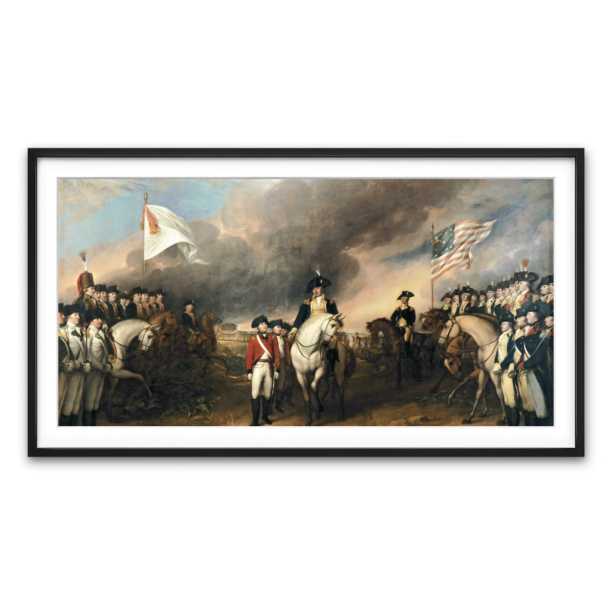 Framed Print 2x1 Black