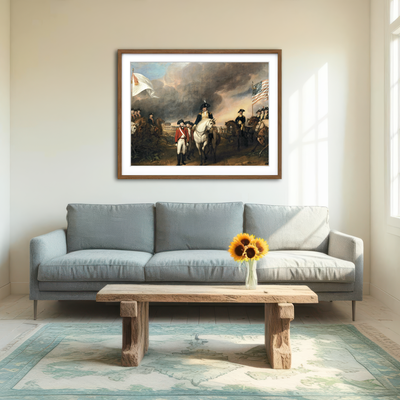 AUTO-MOCKUP ROOM | Revolutionary War Wall Art