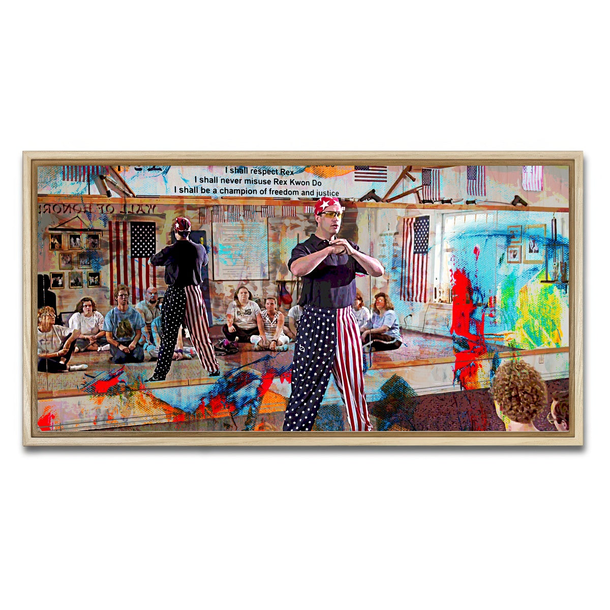 AUTO-MOCKUP WHITE | Rex Kwon Do | 1 Piece | Natural Framed Canvas | group=2x1