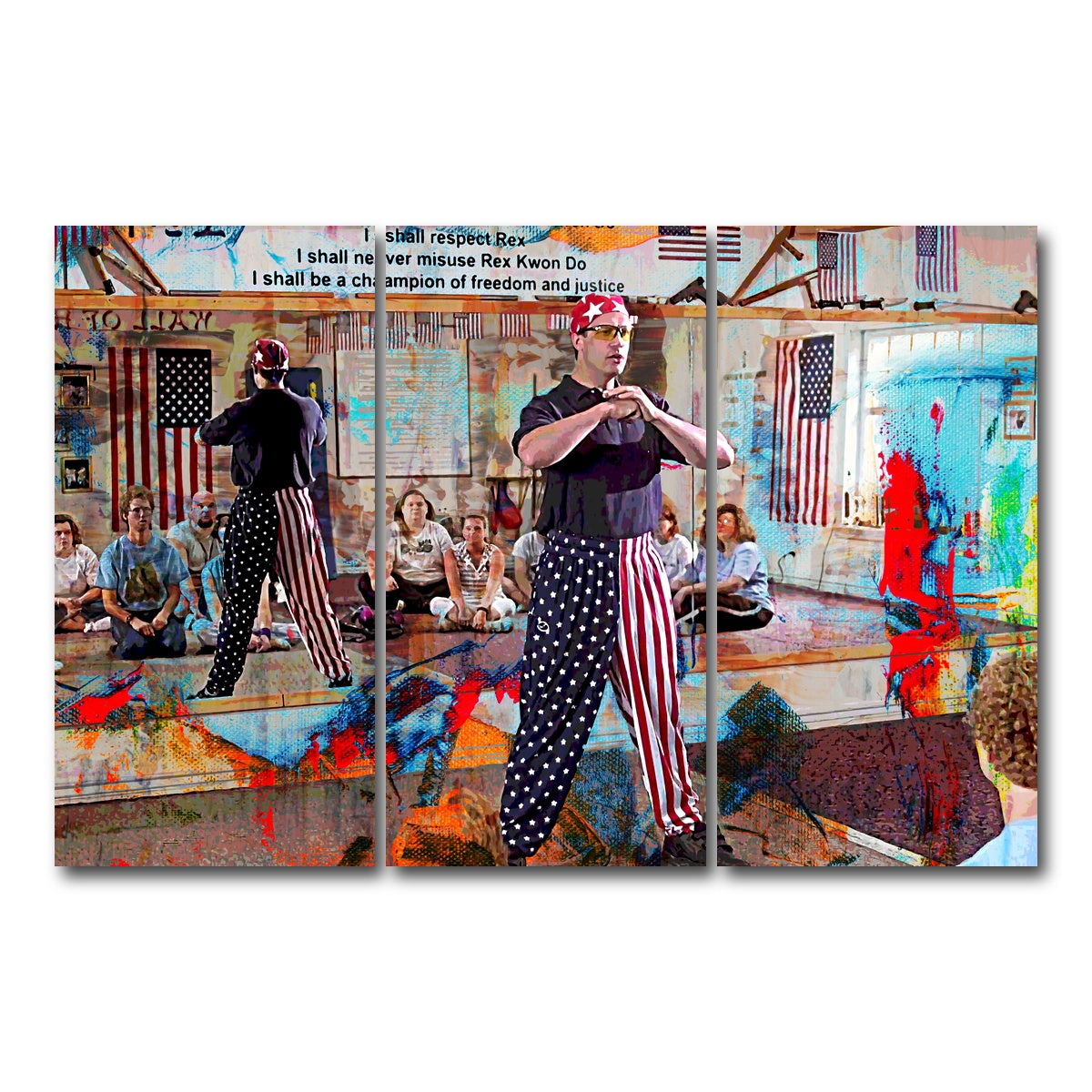 AUTO-MOCKUP WHITE | Rex Kwon Do | 3 Piece | Gallery Wrap Canvas | group=12x24