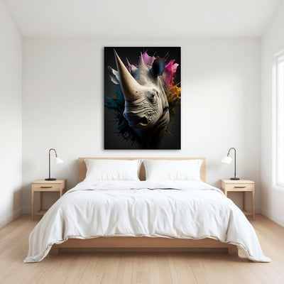AUTO-MOCKUP ROOM | Rhinoceros Portrait