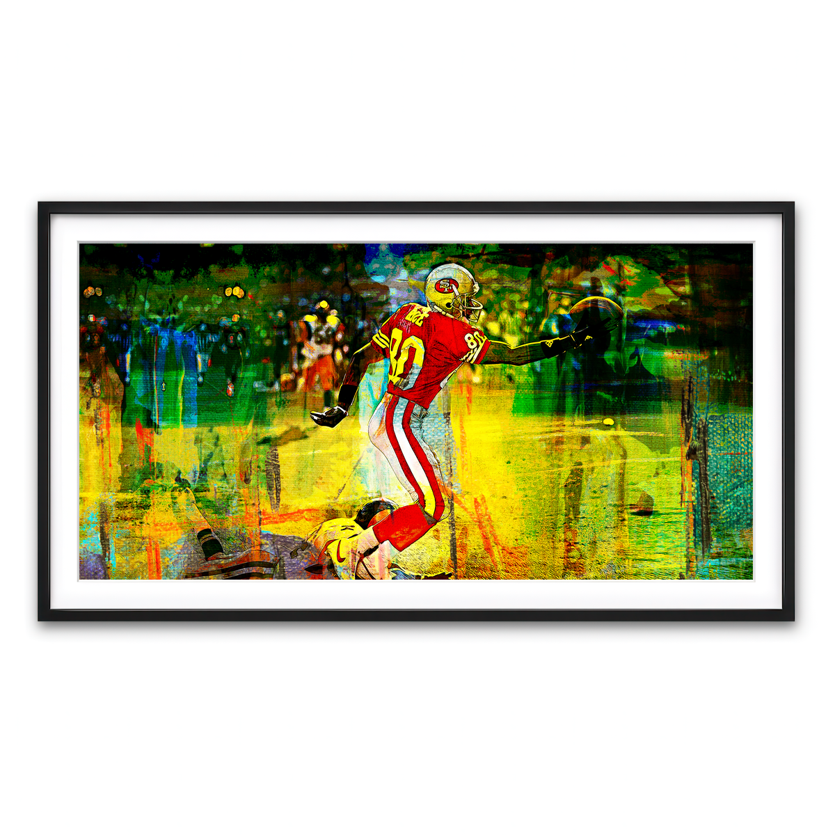 Framed Print 2x1 Black