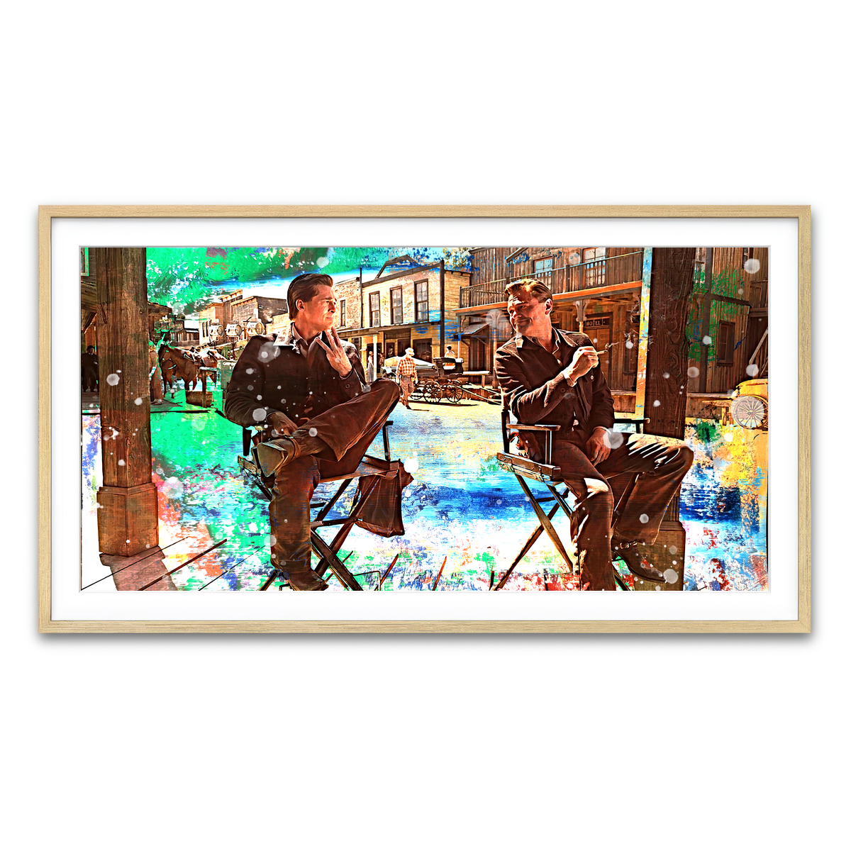 Framed Print 2x1 Natural