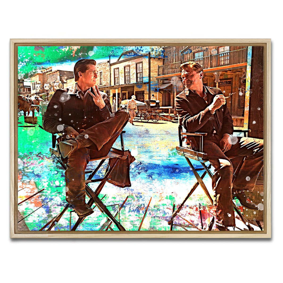 AUTO-MOCKUP WHITE | Rick & Cliff | 1 Piece | Natural Framed Canvas | group=4x3