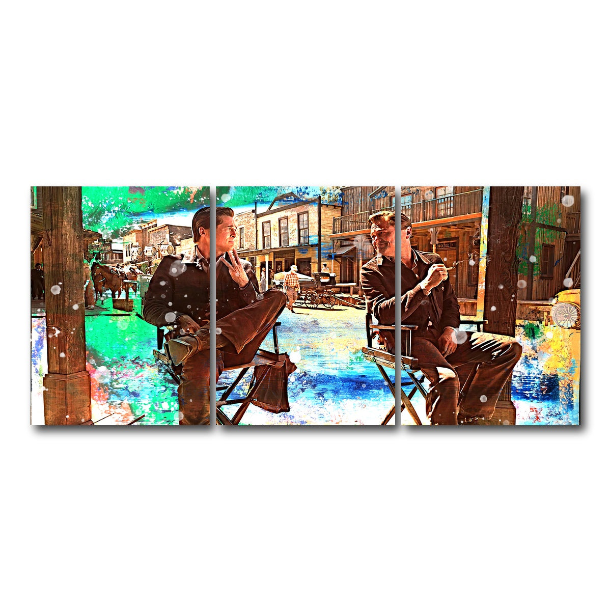 AUTO-MOCKUP WHITE | Rick & Cliff | 3 Piece | Gallery Wrap Canvas | group=18x24