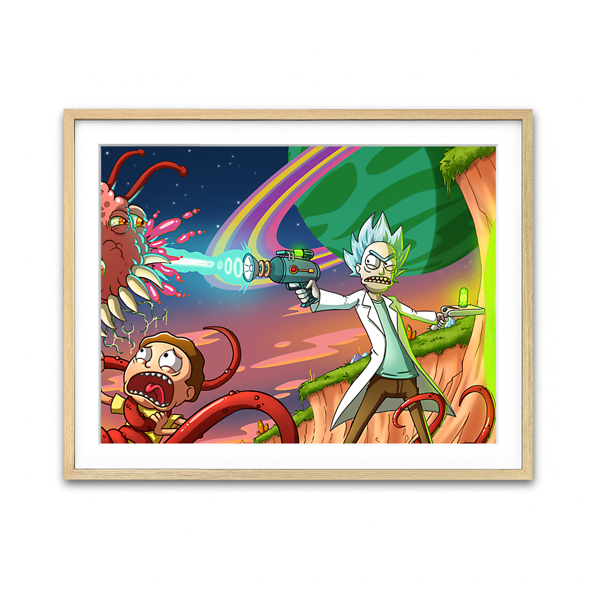 Framed Print 4x3 Natural