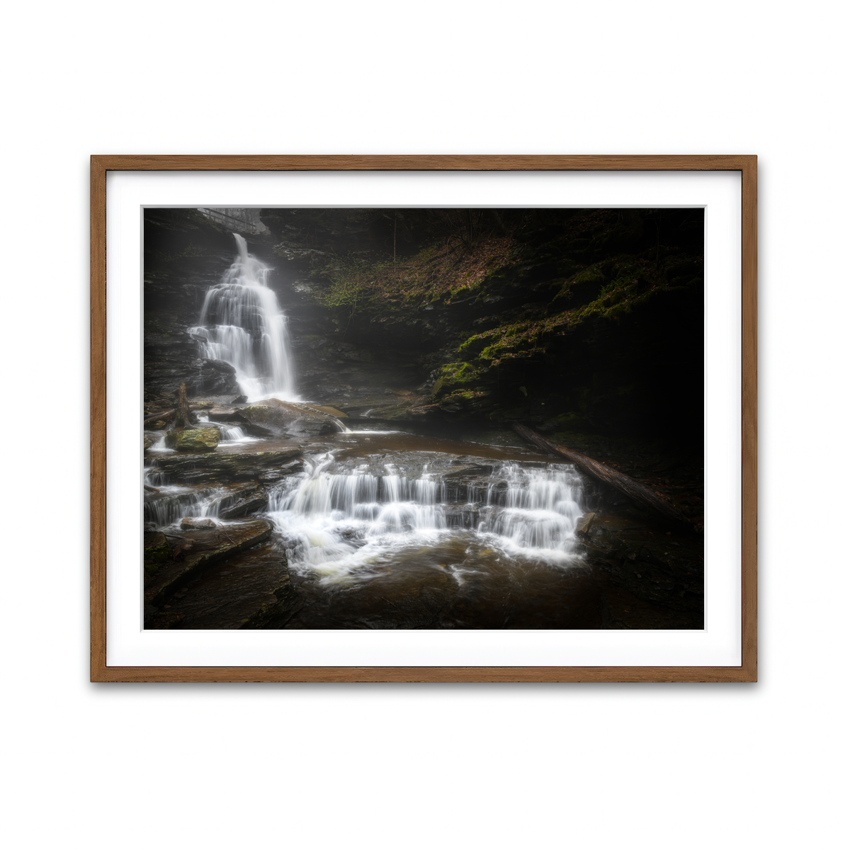 Framed Print 4x3 Walnut