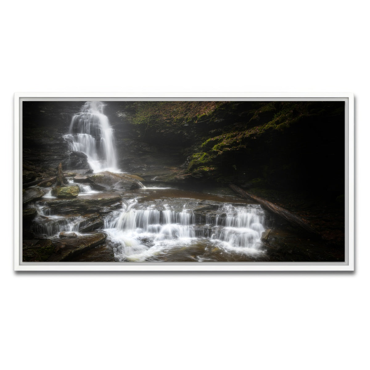 AUTO-MOCKUP WHITE | Ricketts Glen | 1 Piece | White Framed Canvas | group=2x1