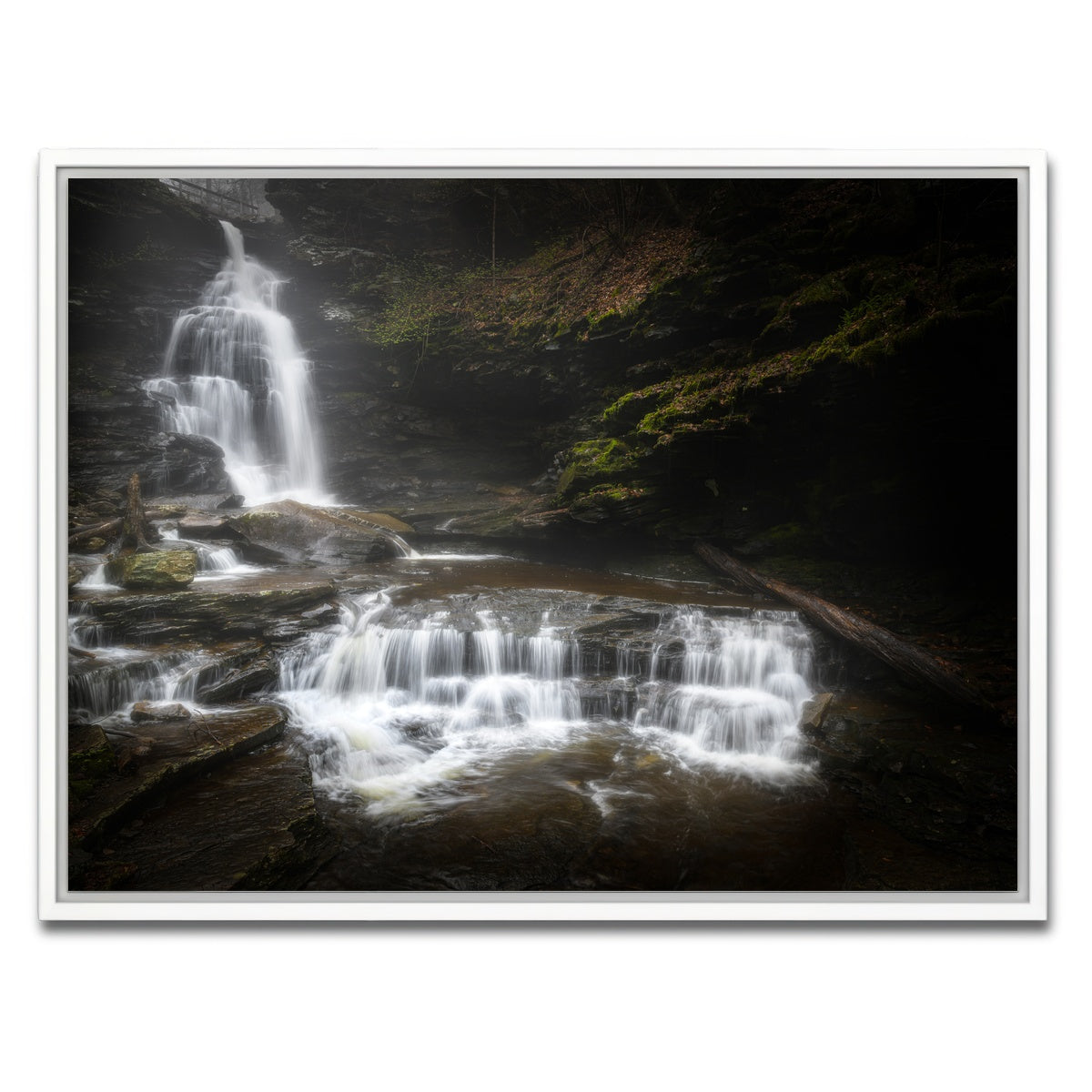 AUTO-MOCKUP WHITE | Ricketts Glen | 1 Piece | White Framed Canvas | group=4x3