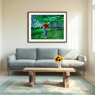AUTO-MOCKUP ROOM | Rickie Fowler Wall Art