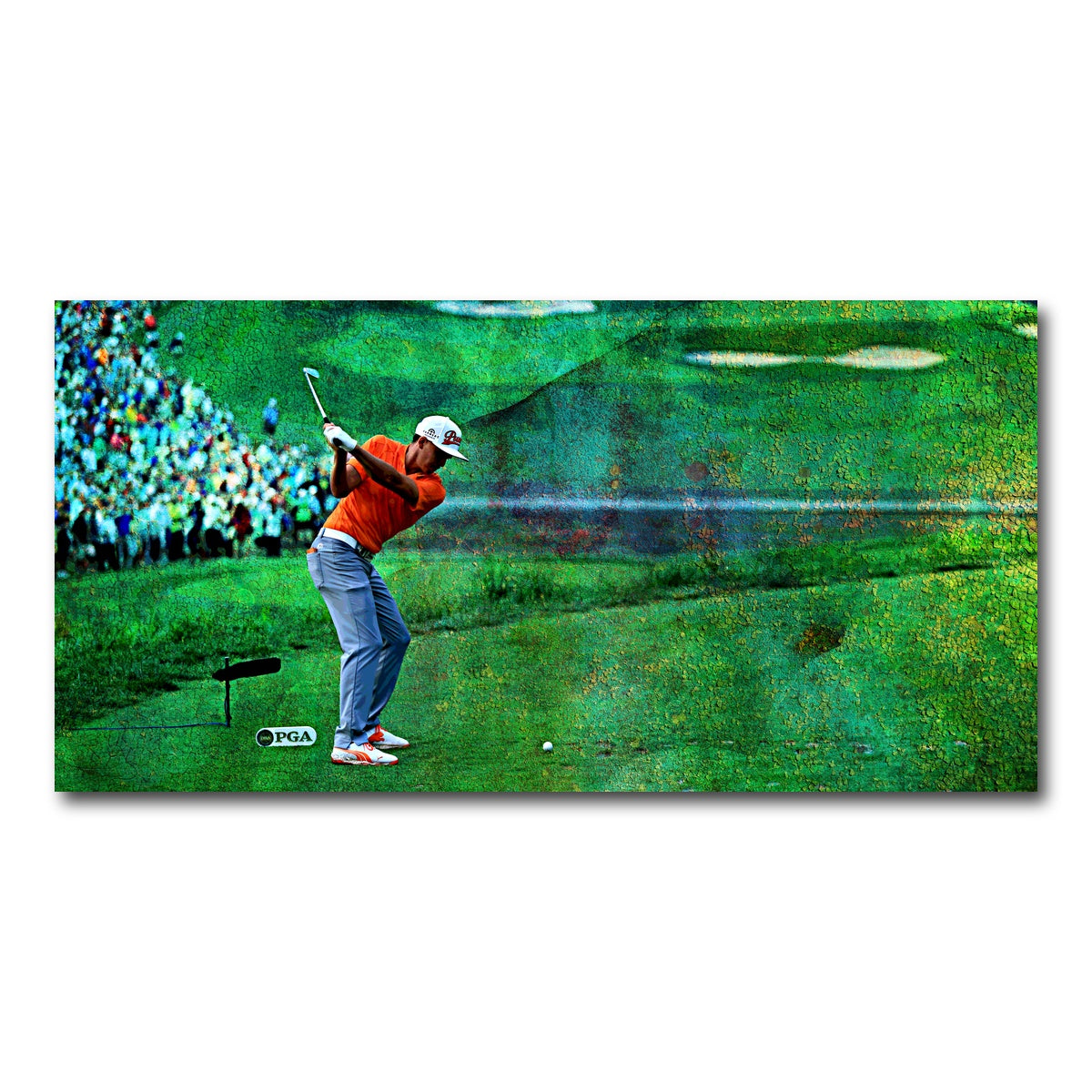 AUTO-MOCKUP WHITE | Rickie Fowler | 1 Piece | Gallery Wrap Canvas | group=2x1