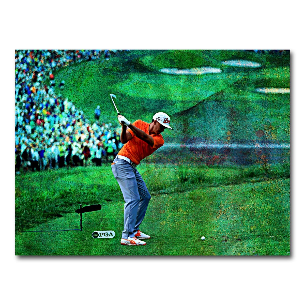 AUTO-MOCKUP WHITE | Rickie Fowler | 1 Piece | Gallery Wrap Canvas | group=4x3