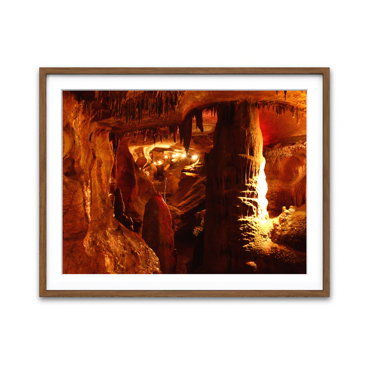 Framed Print 4x3 Walnut