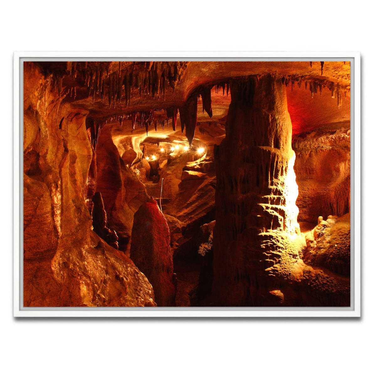 AUTO-MOCKUP WHITE | Rickwood Caverns | 1 Piece | White Framed Canvas | group=4x3