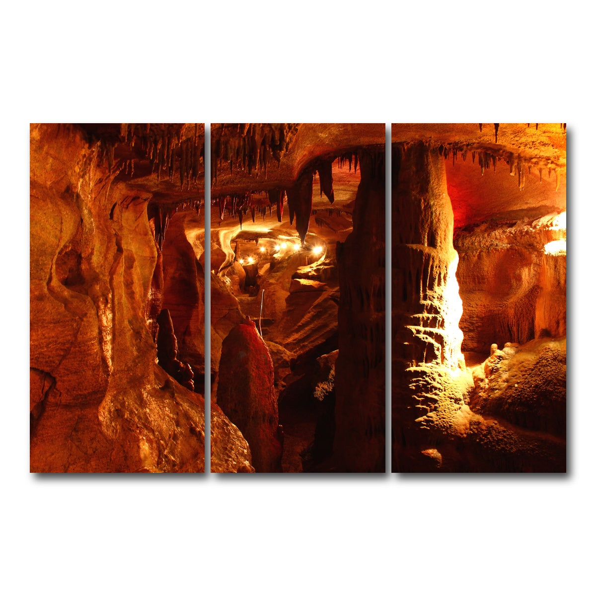 AUTO-MOCKUP WHITE | Rickwood Caverns | 3 Piece | Gallery Wrap Canvas | group=12x24