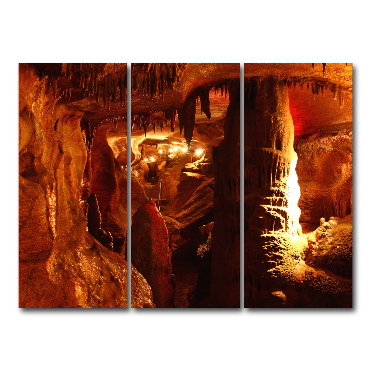 AUTO-MOCKUP WHITE | Rickwood Caverns | 3 Piece | Gallery Wrap Canvas | group=8x18