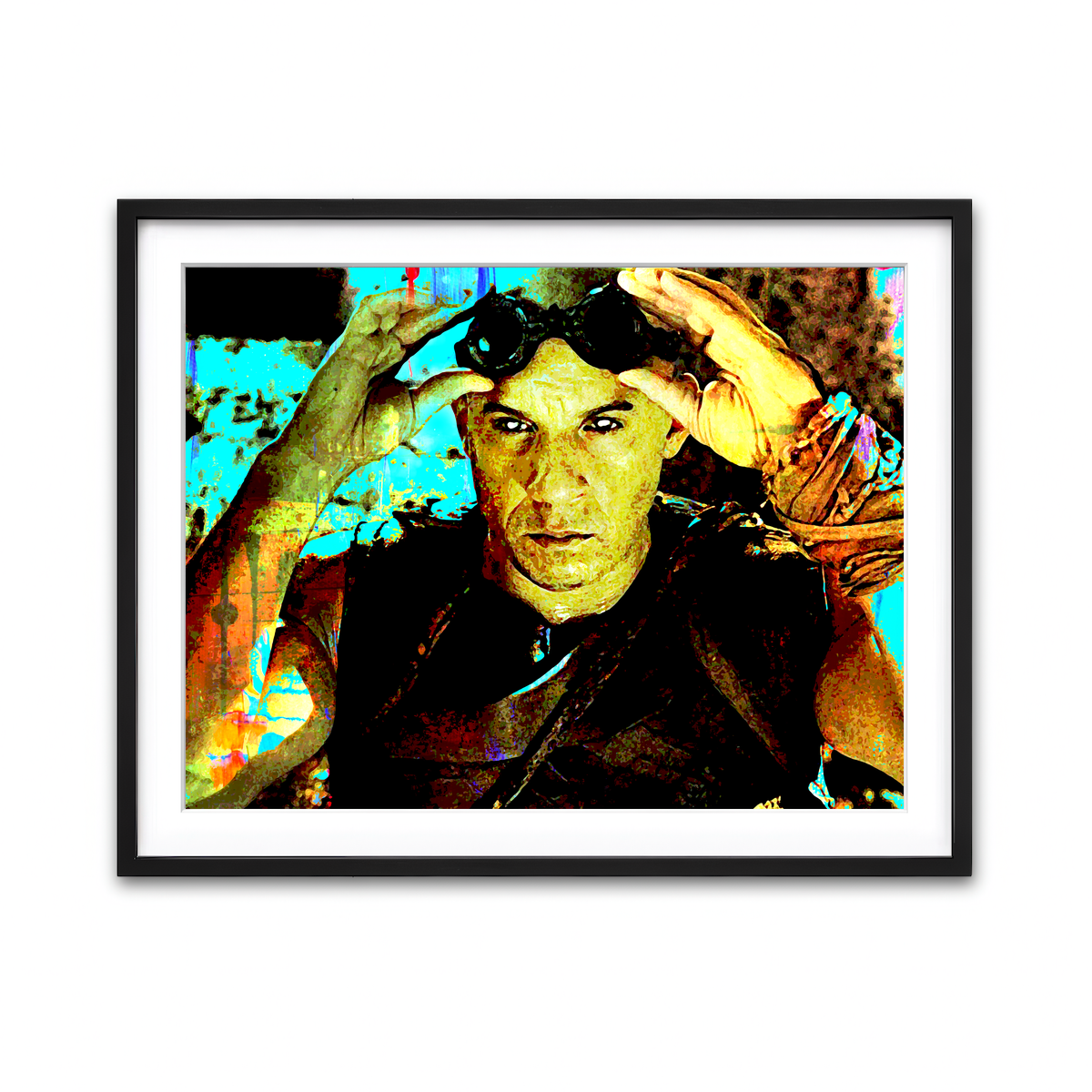 Framed Print 4x3 Black