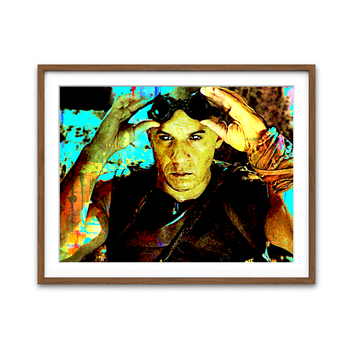 Framed Print 4x3 Walnut