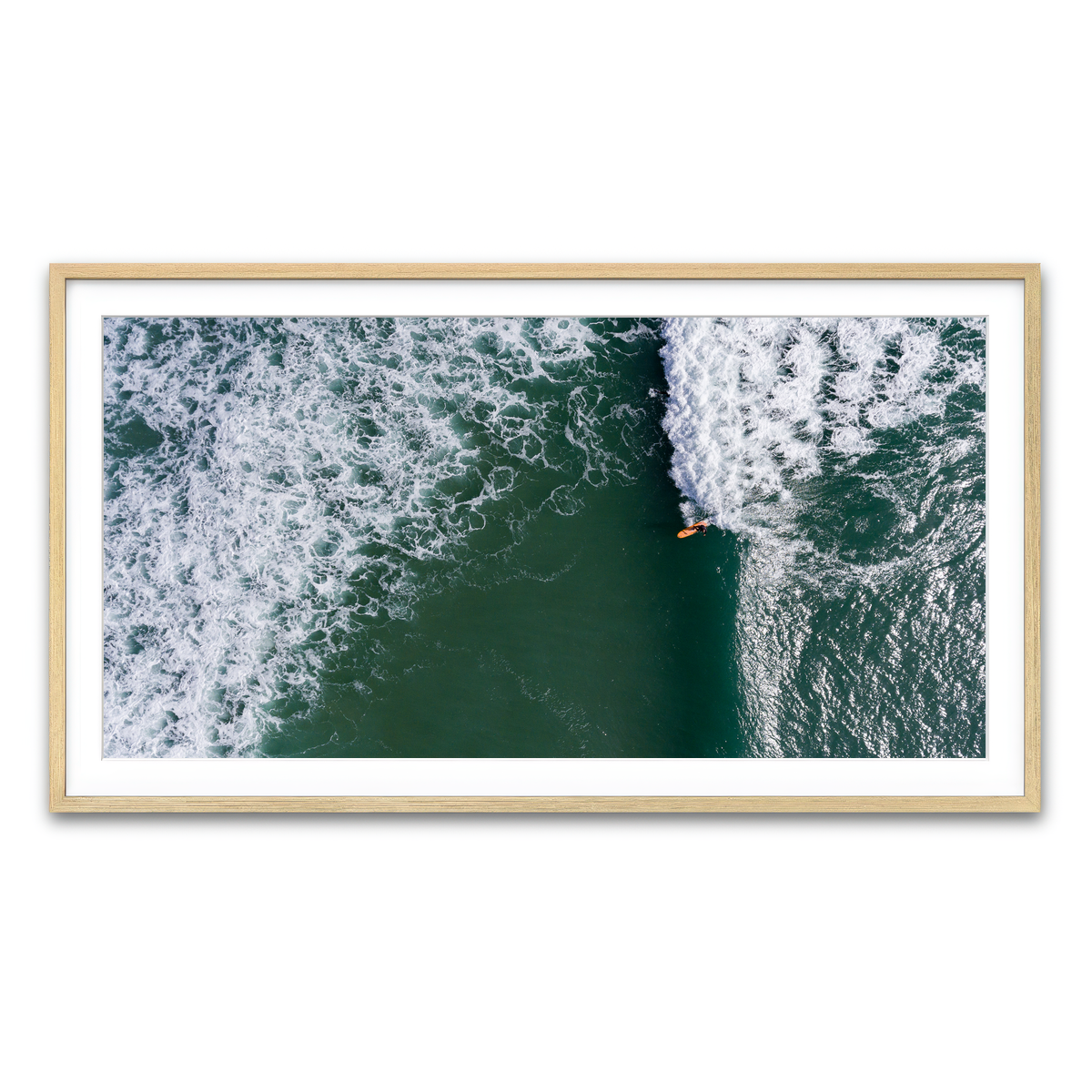 Framed Print 2x1 Natural