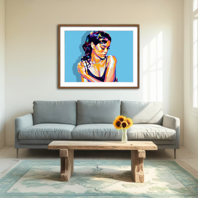 AUTO-MOCKUP ROOM | Rihanna Wall Art