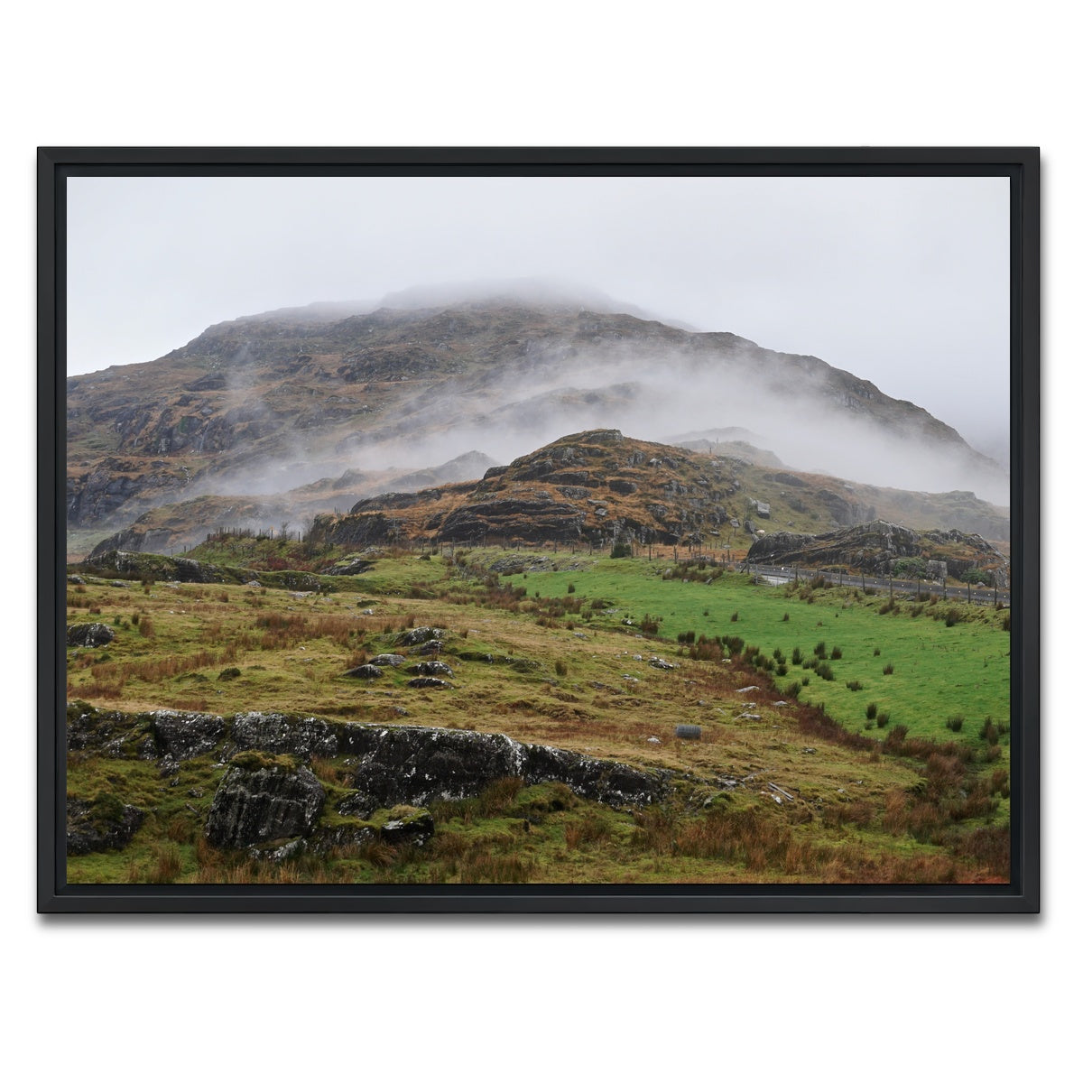 AUTO-MOCKUP WHITE | Ring of Beara | 1 Piece | Black Framed Canvas | group=4x3