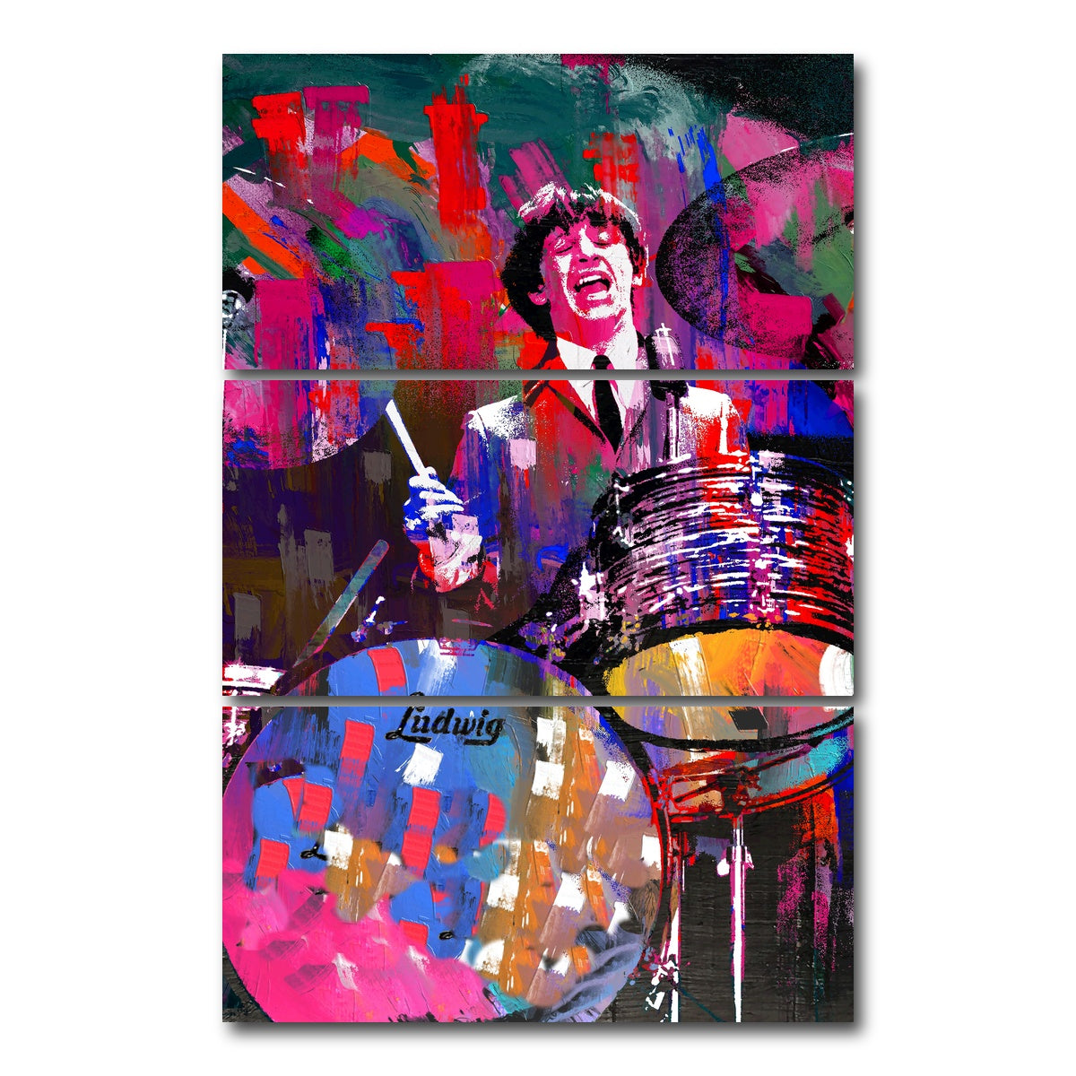 AUTO-MOCKUP WHITE | Ringo | 3 Piece | Gallery Wrap Canvas | group=12x24_stacked