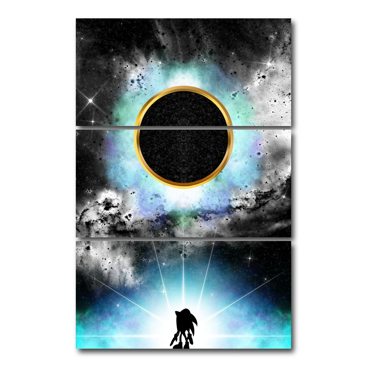 AUTO-MOCKUP WHITE | Rings | 3 Piece | Gallery Wrap Canvas | group=12x24_stacked