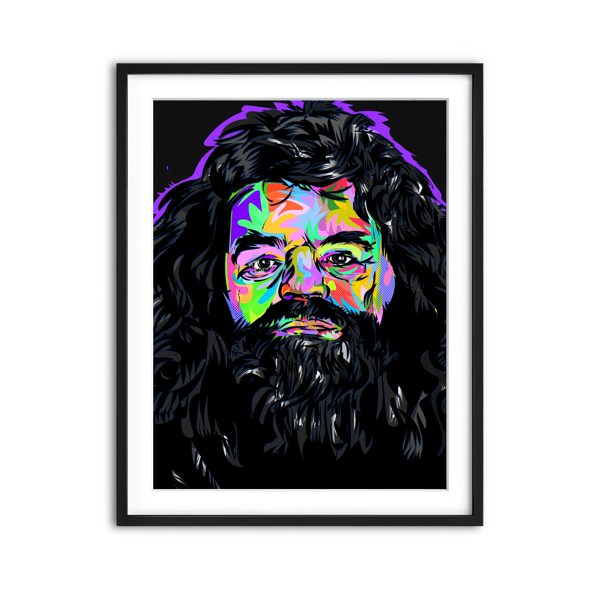 Framed Print 3x4 Black