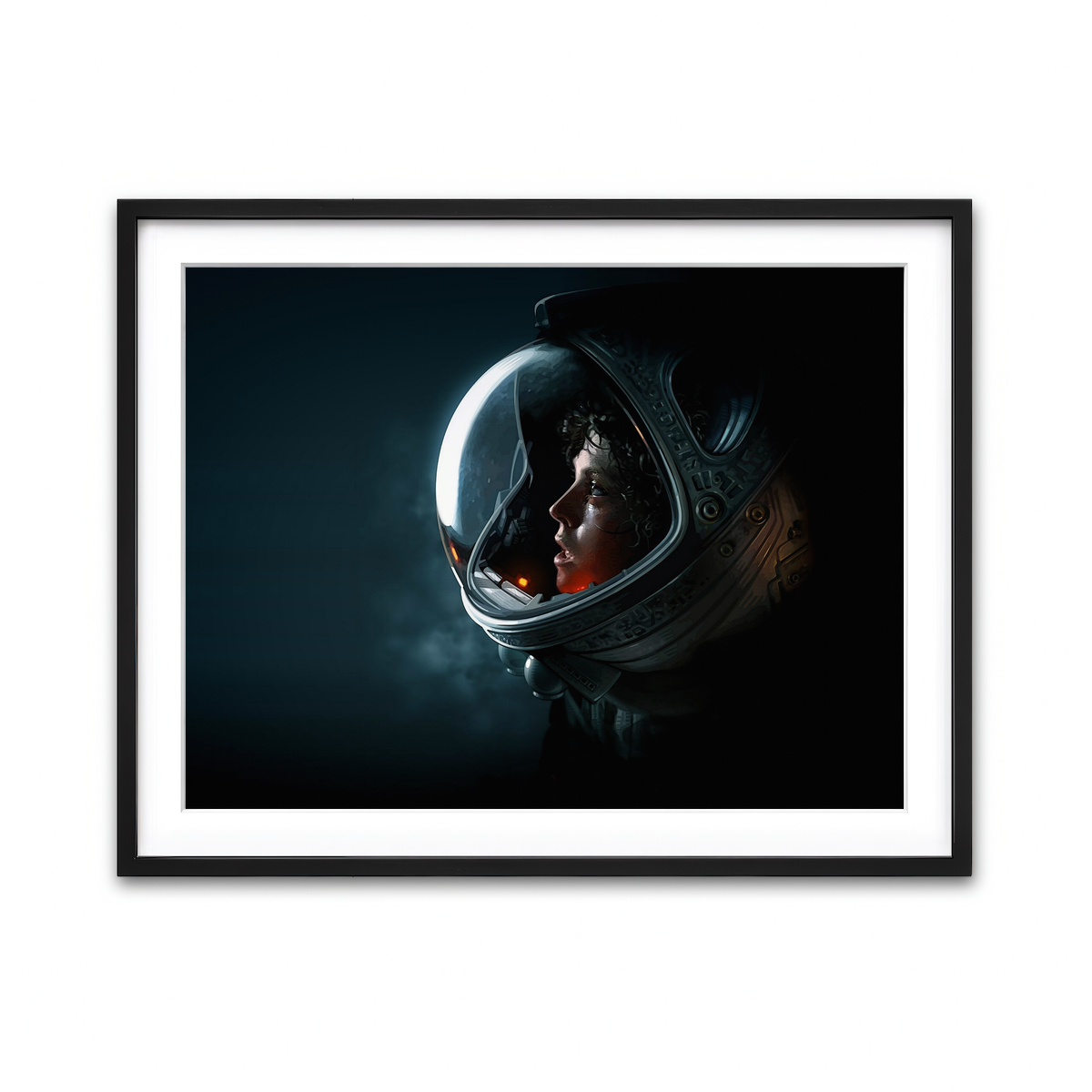 Framed Print 4x3 Black