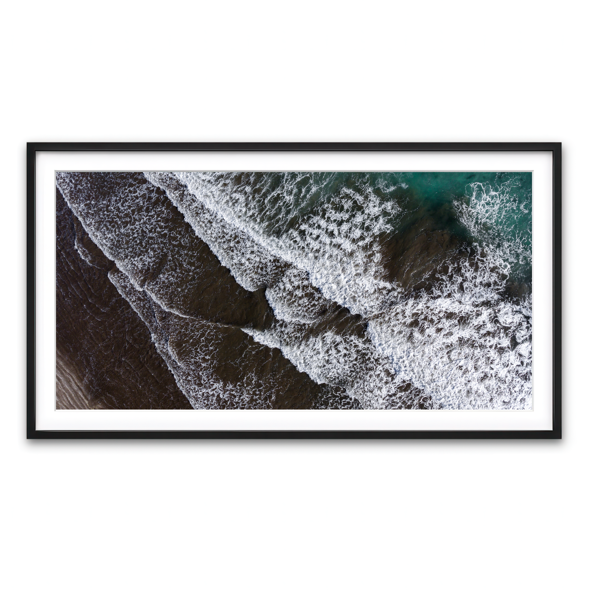 Framed Print 2x1 Black