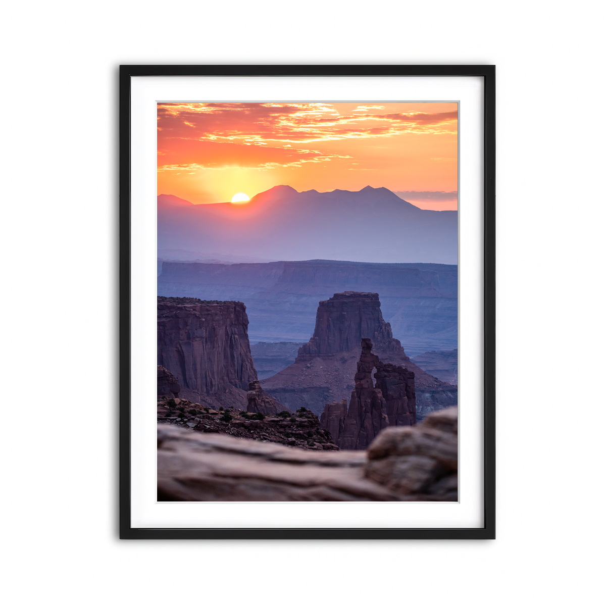 Framed Print 3x4 Black