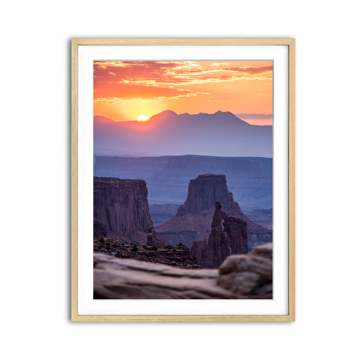 Framed Print 3x4 Natural