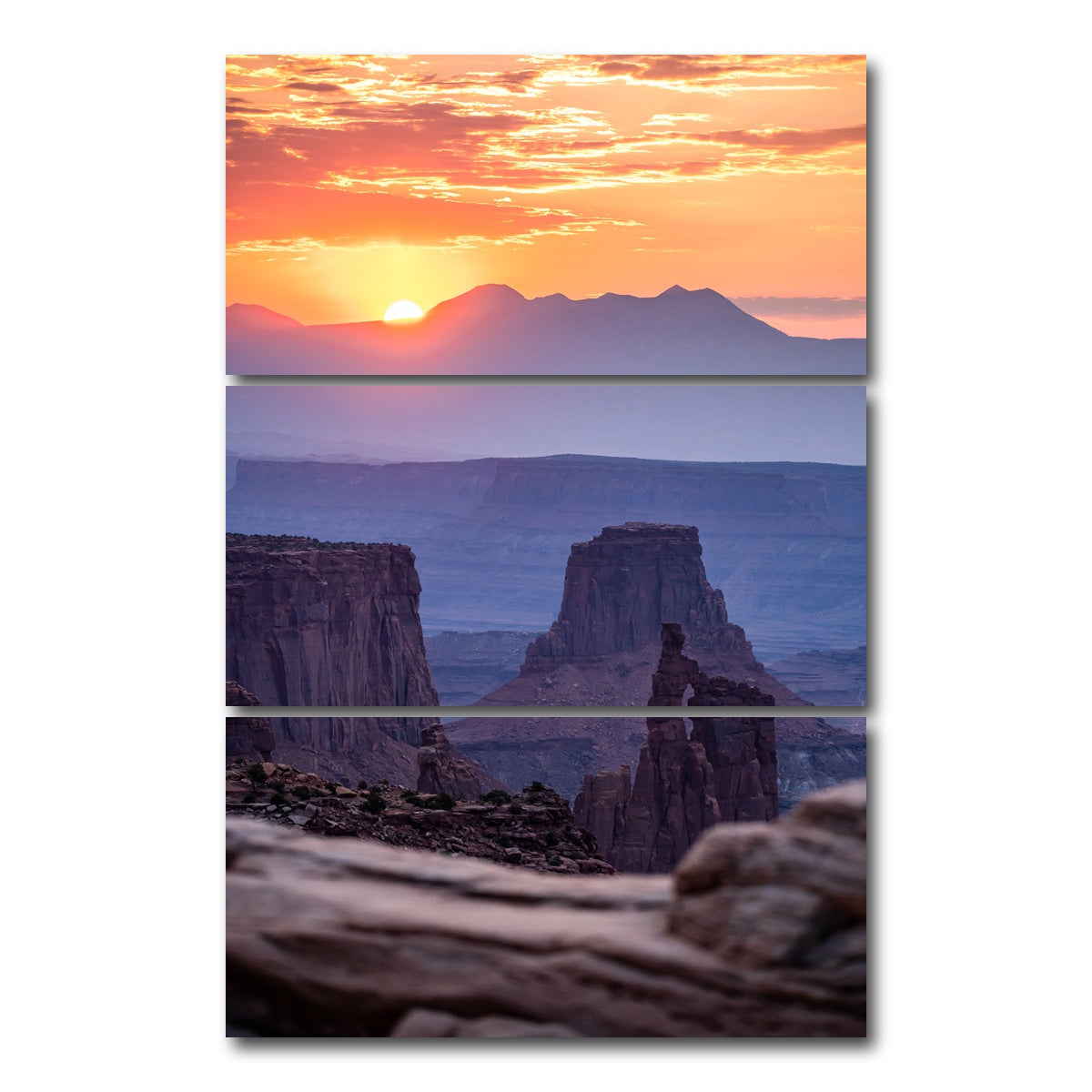AUTO-MOCKUP WHITE | Rise | 3 Piece | Gallery Wrap Canvas | group=12x24_stacked