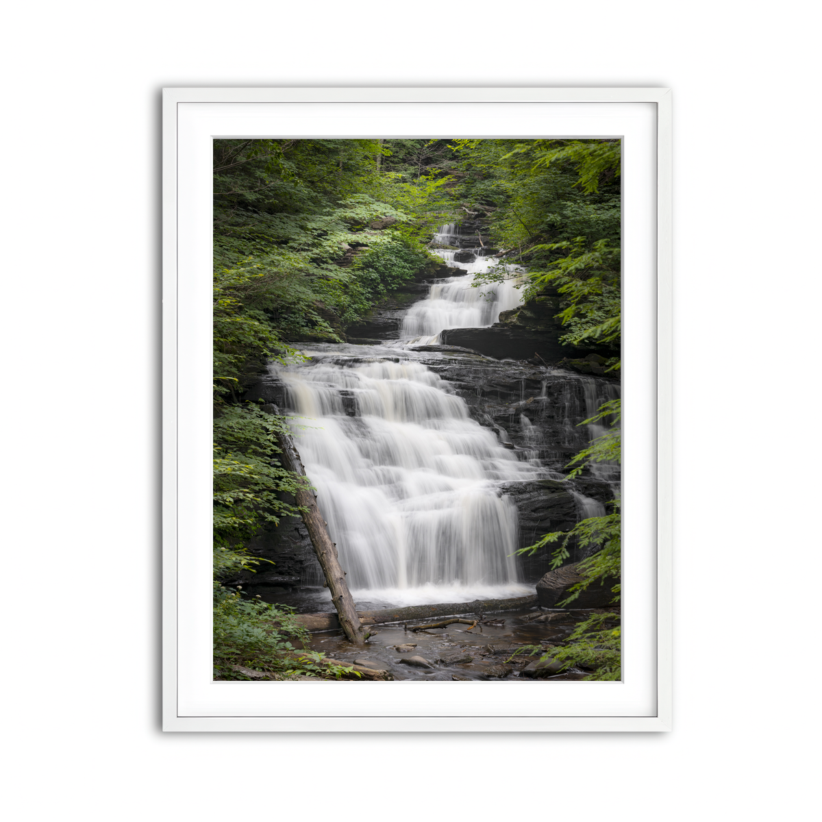 Framed Print 3x4 White