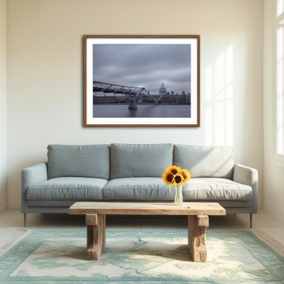 AUTO-MOCKUP ROOM | River Thames Wall Art