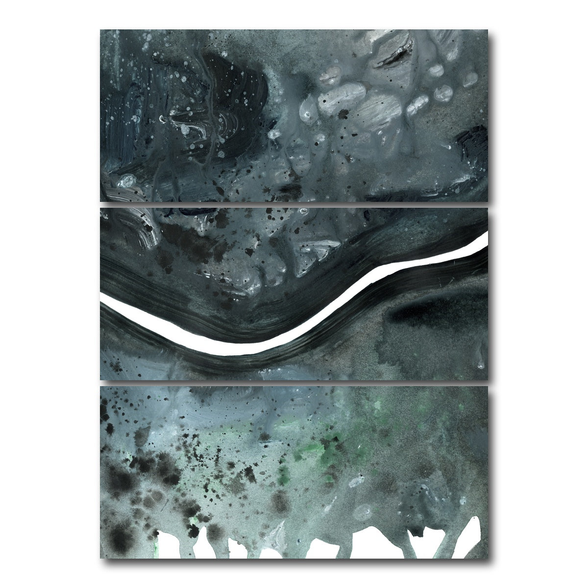 AUTO-MOCKUP WHITE | River | 3 Piece | Gallery Wrap Canvas | group=8x18_stacked