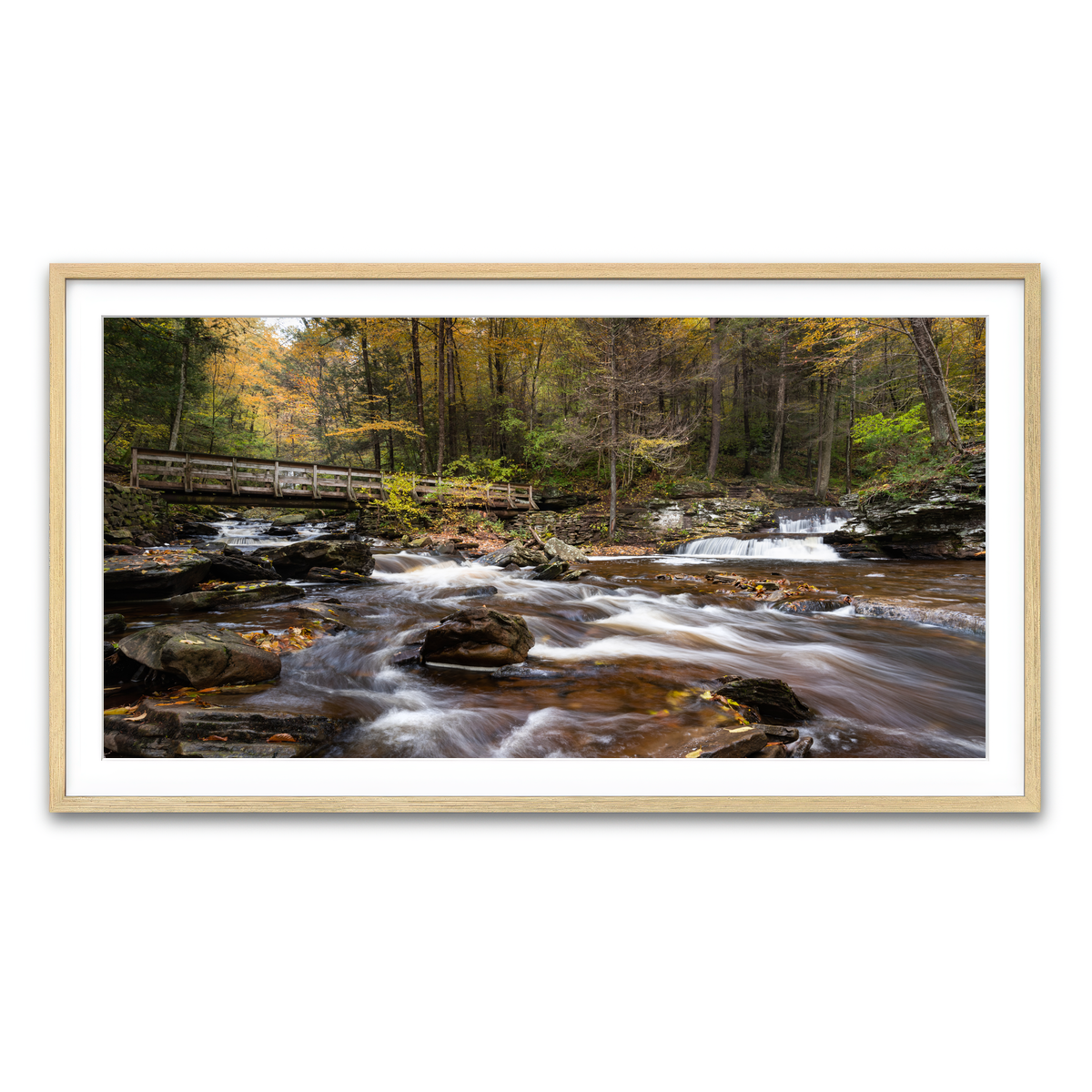 Framed Print 2x1 Natural