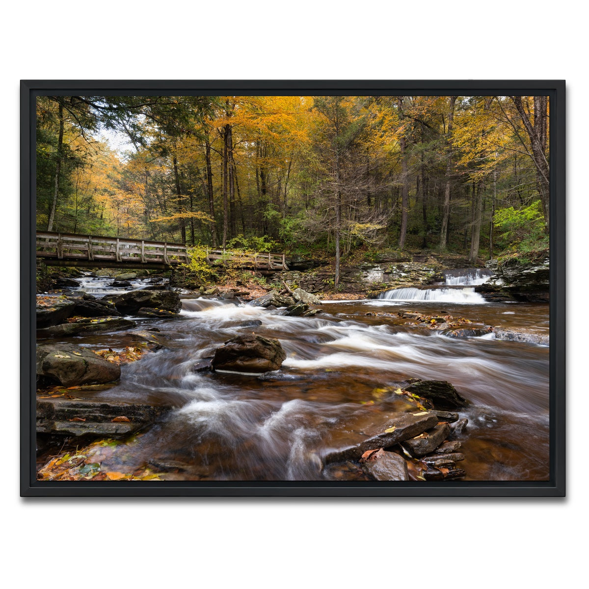 AUTO-MOCKUP WHITE | Rivers Meet | 1 Piece | Black Framed Canvas | group=4x3