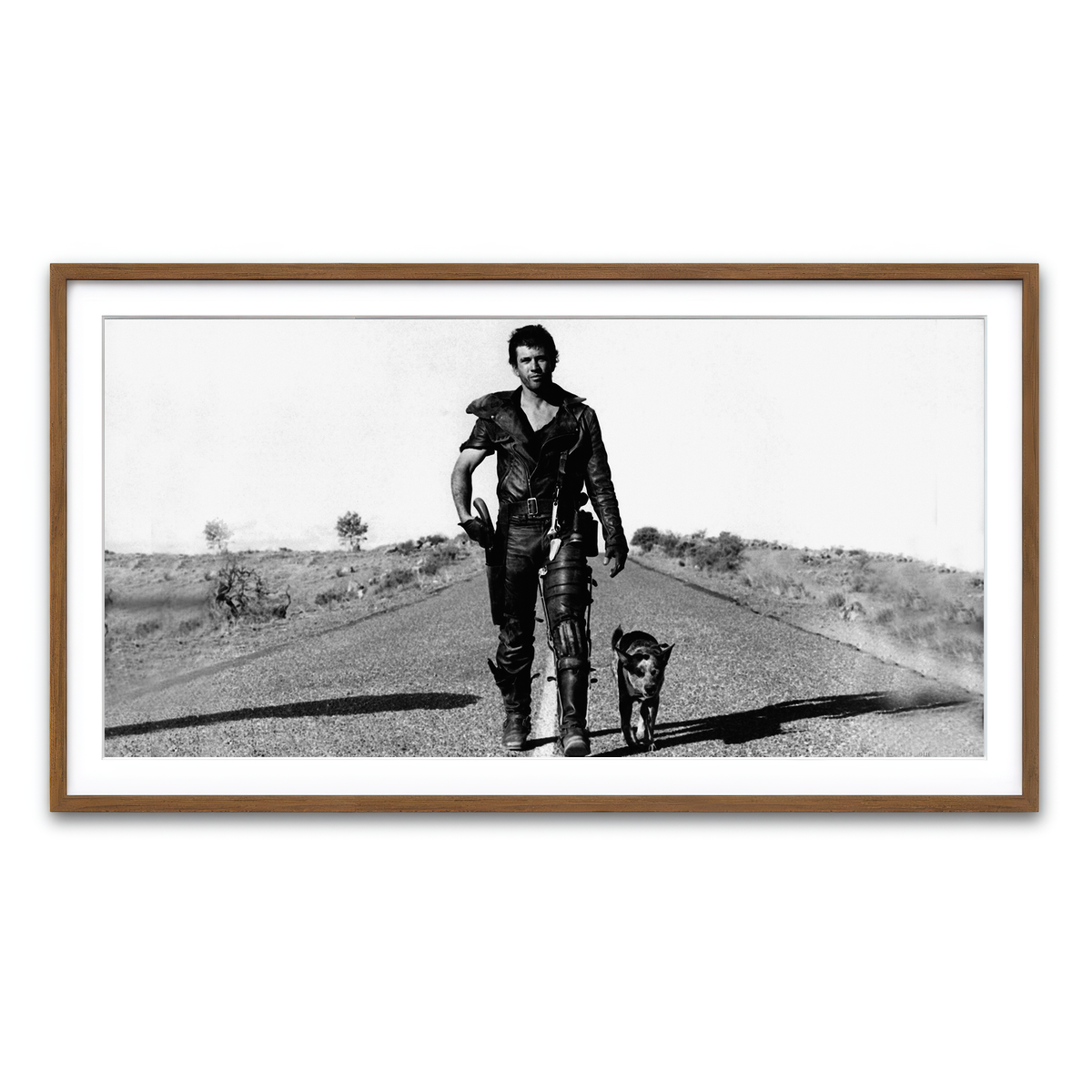 Framed Print 2x1 Walnut